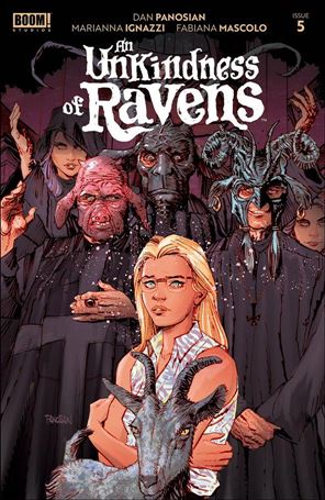Unkindness of Ravens issue 5 Dan Panosian Cover