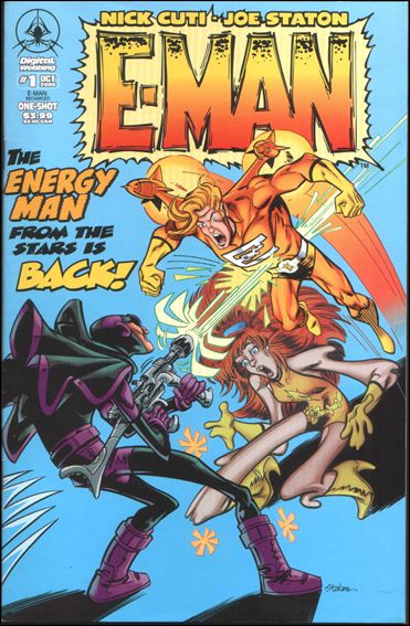 E-Man: Recharged issue 1 Standard Cover