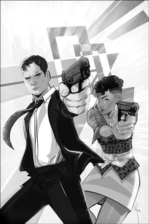 James Bond (2019) issue 6-E 1:20 Black & White Virgin Cover