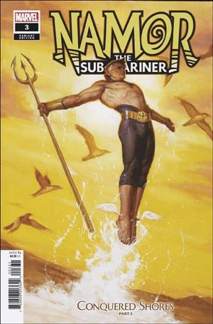 Namor: Conquered Shores issue 3-C Erik M. Gist 1:25 Cover