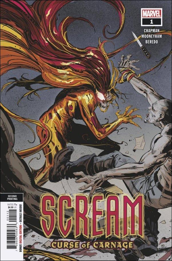 Scream: Curse of Carnage issue 1-H Chris Mooneyham 2nd Printing Cover.
