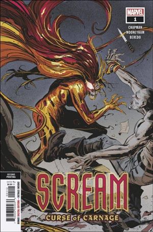 Scream: Curse of Carnage issue 1-H Chris Mooneyham 2nd Printing Cover.