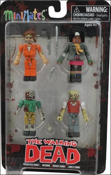 Walking Dead Minimates (Box Sets) figure 1 Rick Grimes, Michonne and Zombies