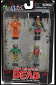 Walking Dead Minimates (Box Sets) figure 1 Rick Grimes, Michonne and Zombies