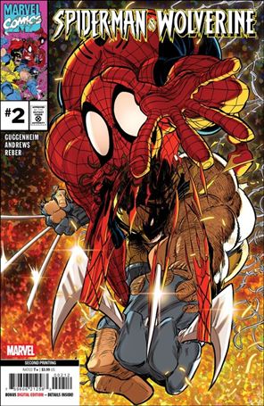 Spider-Man & Wolverine (2025) issue 2-F Kaare Andrews Cover (Second Printing)
