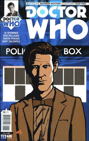 Doctor Who: The Eleventh Doctor Year Two issue 15-C JAKe Cover