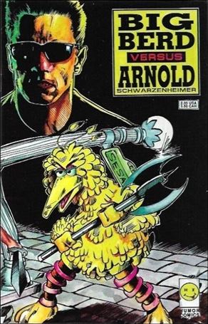 Big Berd Versus Arnold Schwarzenheimer  Cover Image 1