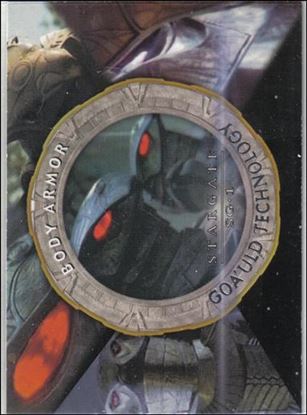 Stargate SG-1: Season 4 (Goa'uld Technology Subset) card G2 Body Armor