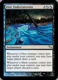Magic the Gathering: Shadowmoor (Base Set) card 159 Dire Undercurrents
