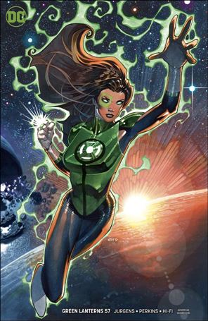 Green Lanterns issue 57-B Chris Stevens Cover