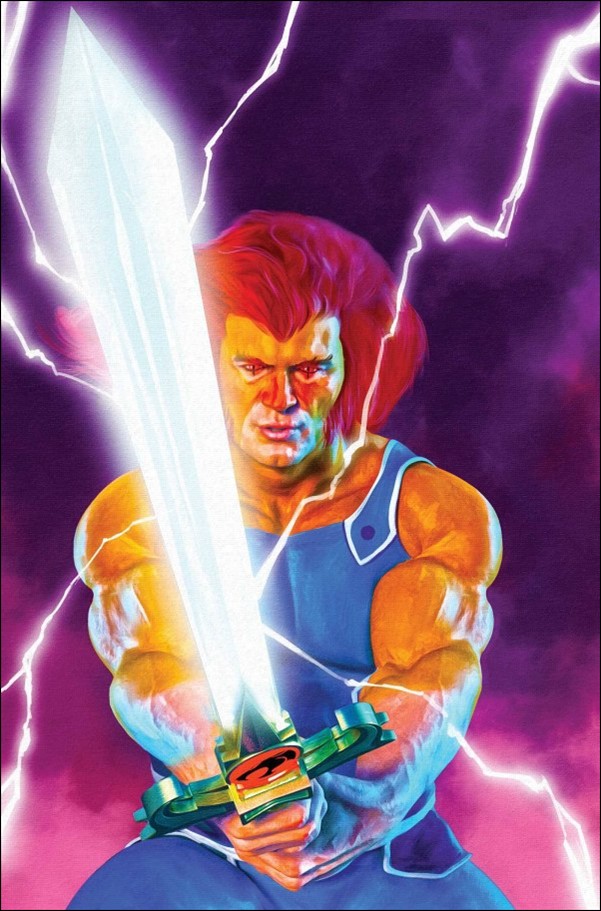 Thundercats (2024) issue 15-ZC Mark Spears Purple Virgin Foil 1:15 Cover