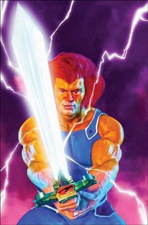 Thundercats (2024) issue 15-ZC Mark Spears Purple Virgin Foil 1:15 Cover