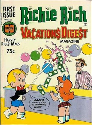 Richie Rich Vacations Digest Cover Image 1