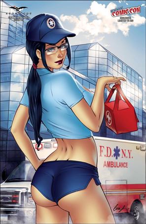 Grimm Fairy Tales (2005) issue 115-E Elias Chatzoudis New York Comic Con Cover 1/250