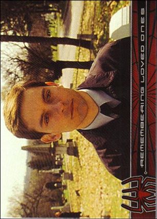 Spider-Man: The Movie (Base Set) card 80 Remembering Loved Ones