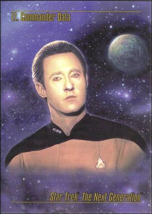 Star Trek Master Series: Series 1 (Base Set) card 12 Lt. Commander Data