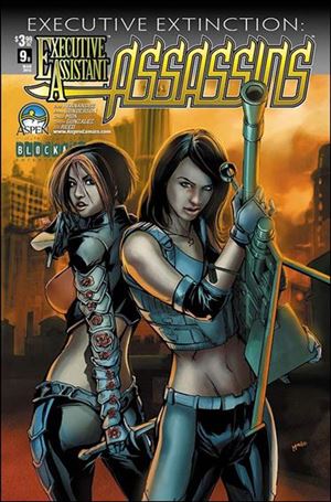 Executive Assistant: Assassins issue 9-B Pop Mhan Cover