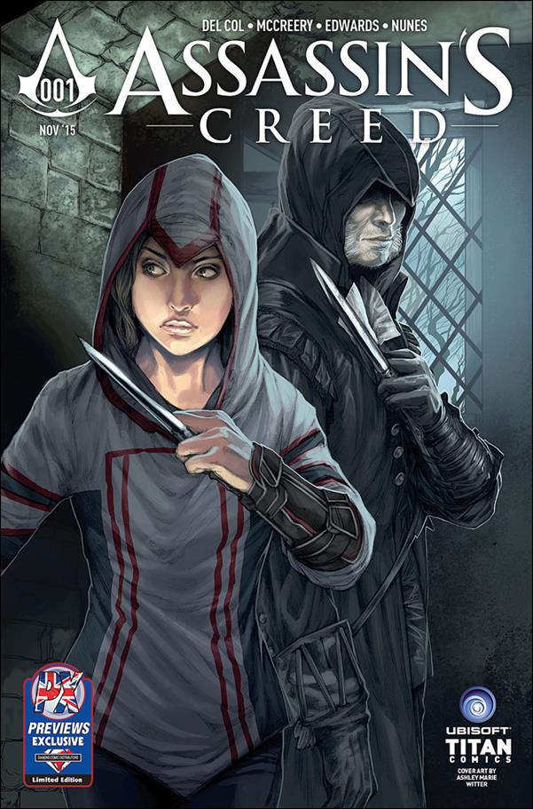 Assassin's Creed issue 1-T Ashley Witter Previews UK Cover