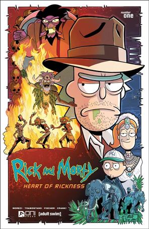 Rick and Morty: Heart of Rickness issue 1 Troy Little Cover