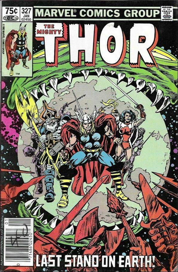 Thor (1966) issue 327-B Canadian Price Cover