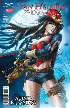 Grimm Fairy Tales Presents Van Helsing vs Dracula issue 5-C Jason Cardy Cover