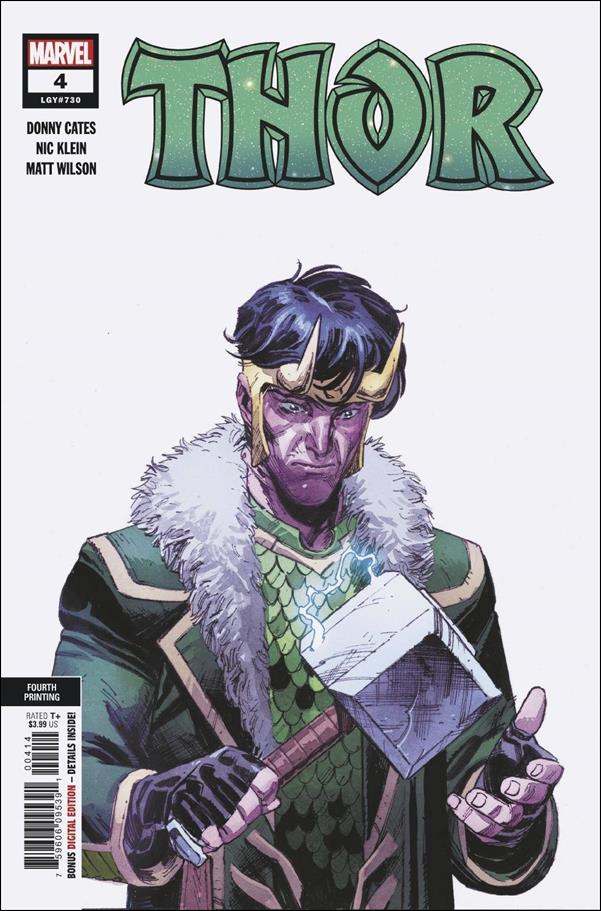 Thor (2020) issue 4-F Nic Klein Cover (4th Printing)