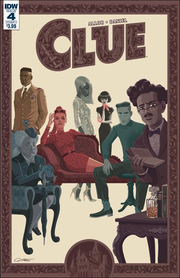 Clue issue 4 George Caltsoudas Cover