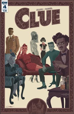 Clue issue 4 George Caltsoudas Cover