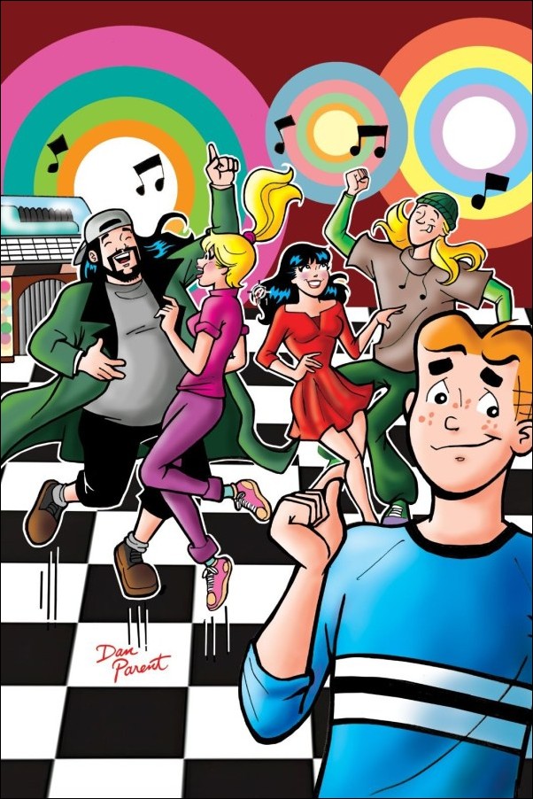Archie Meets Jay & Silent Bob issue 1-Z Retailer Exclusive Dan Parent Virgin Cover