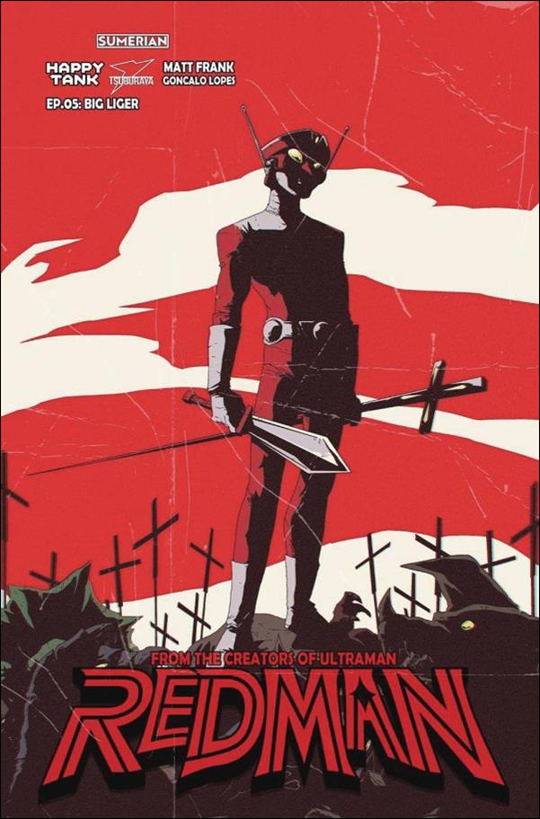 Redman issue 5-C Josh Perez Cover