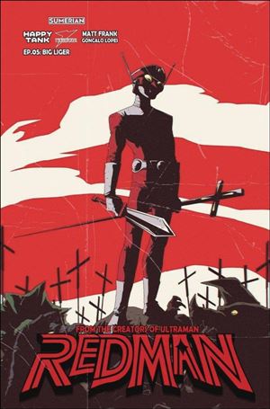 Redman issue 5-C Josh Perez Cover