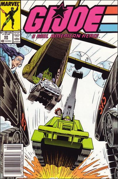 G.I. Joe: A Real American Hero issue 68-B Newsstand Cover