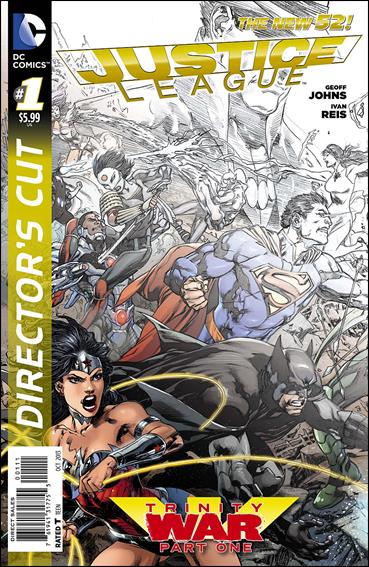 Justice League (2011) issue 22-H Ivan Reis Director's Cut Cover