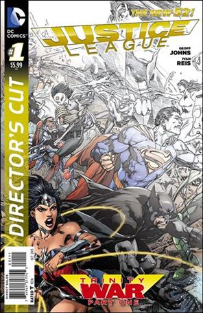 Justice League (2011) issue 22-H Ivan Reis Director's Cut Cover