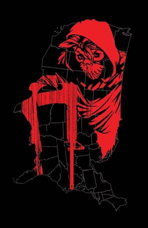 Rogue State issue 1-B Carlos Granda Foil Cover