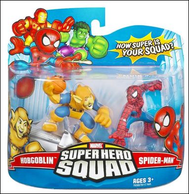 Marvel Super Hero Squad figure 35 Hobgoblin and Spider-Man