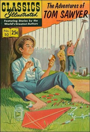 Classic Comics/Classics Illustrated issue 50-P HRN 169 - Cardstock Cover