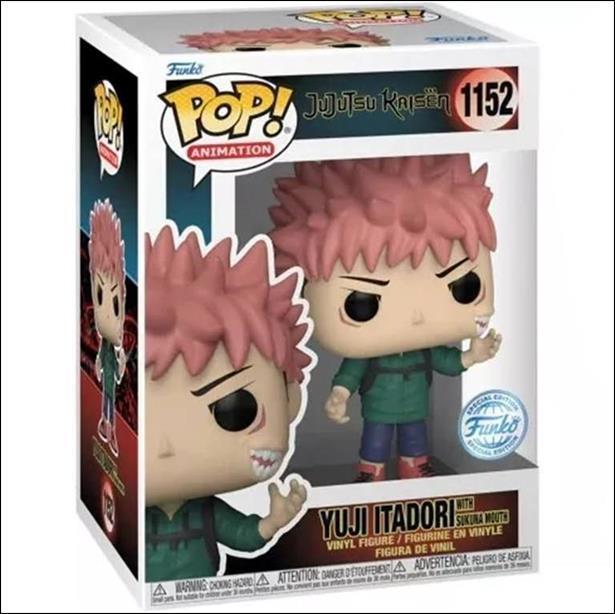 POP! Animation figure 1152-C Yuji Itadori with Sukuna Mouth (Special Edition))