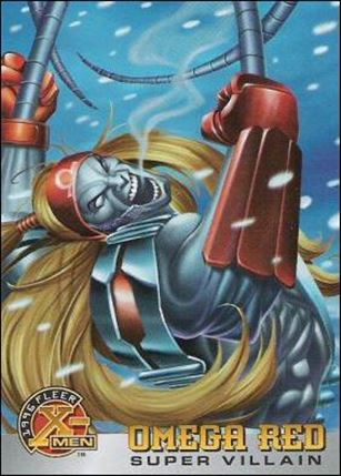1996 Fleer X-Men Wal-Mart (Base Set) card 72 Omega Red