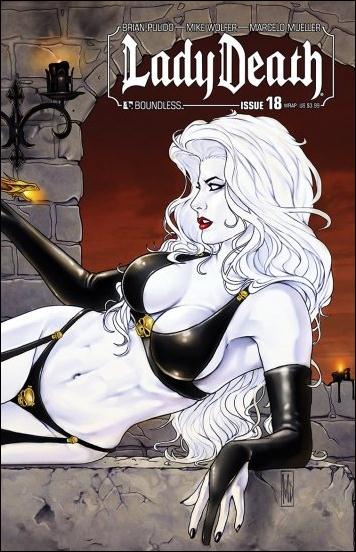 Lady Death (2010) issue 18-B Wraparound Cover