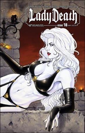 Lady Death (2010) issue 18-B Wraparound Cover