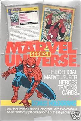 Marvel Universe: Series 2 card 1 Sealed Box