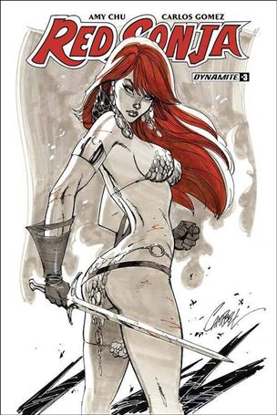 Red Sonja (2017) issue 3-B J. Scott Campbell Cover