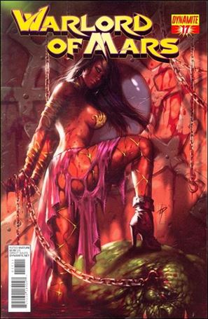 Warlord of Mars issue 17-B Lucio Parrillo Cover