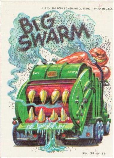 Weird Wheels (Base Set) card 29 Big Swarm