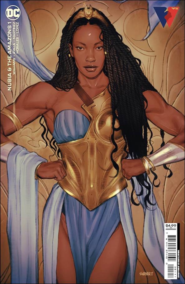 Nubia and the Amazons issue 1-C Joshua "Sway" Swaby Cardstock Cover