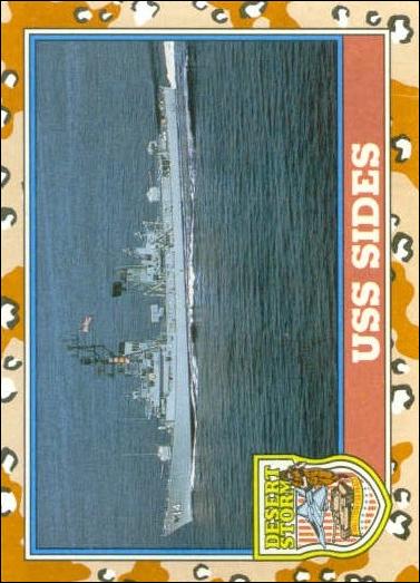 Desert Storm: Series 2 (Base Set) card 126 USS Sides