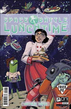 Space Battle Lunchtime issue 1-D Leila Del Duca Fried Pie Cover