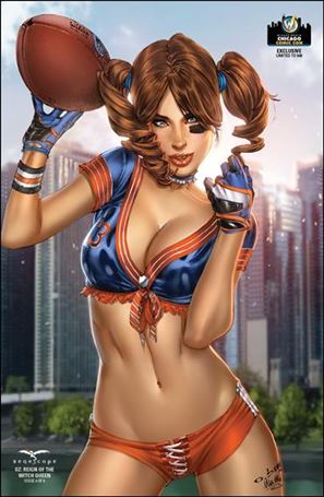 Grimm Fairy Tales Presents Oz: Reign of the Witch Queen issue 4-E Eric Basaldua Wizard World Chicago Cover 1/500