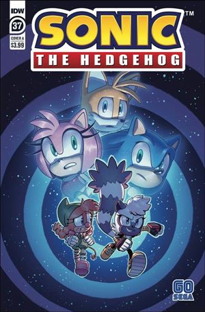 Sonic the Hedgehog (2018) issue 37 Evan Stanley Cover